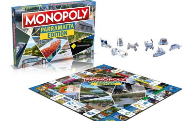 Roll the dice and play Parramatta Monopoly