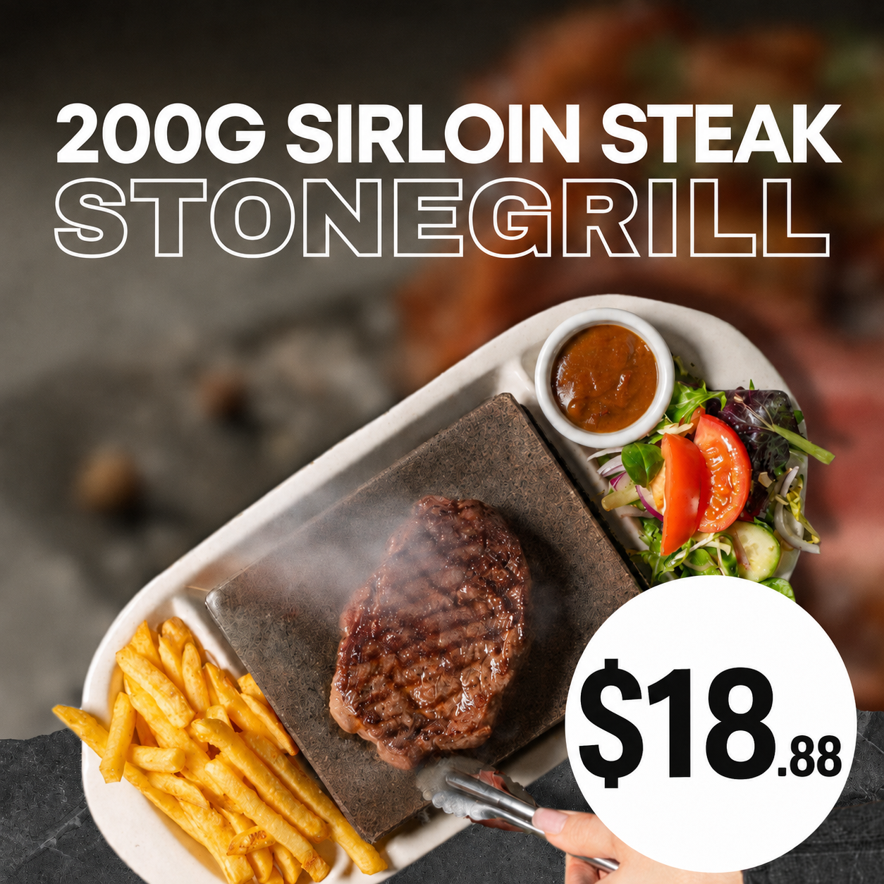 Stonegrill Sirloin Steak Special